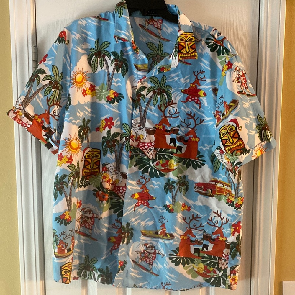 Christmas Hawaiian shirt